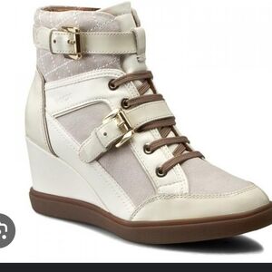 Geox Elani Wedge Sneakers
